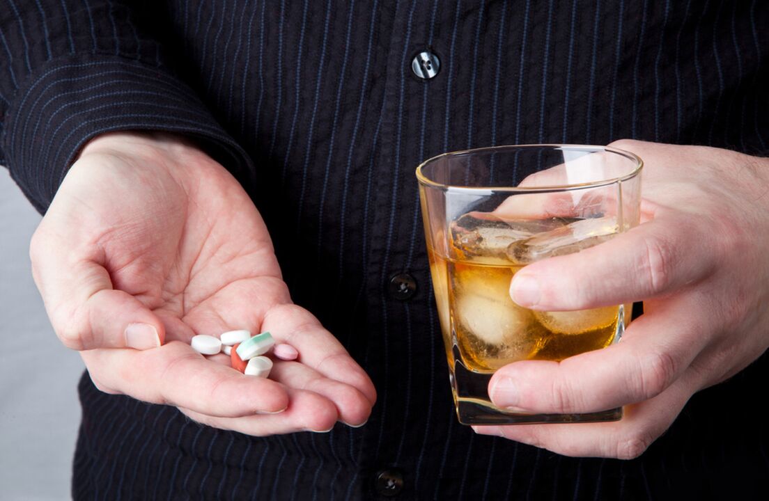 compatibilidade con antibióticos e alcohol